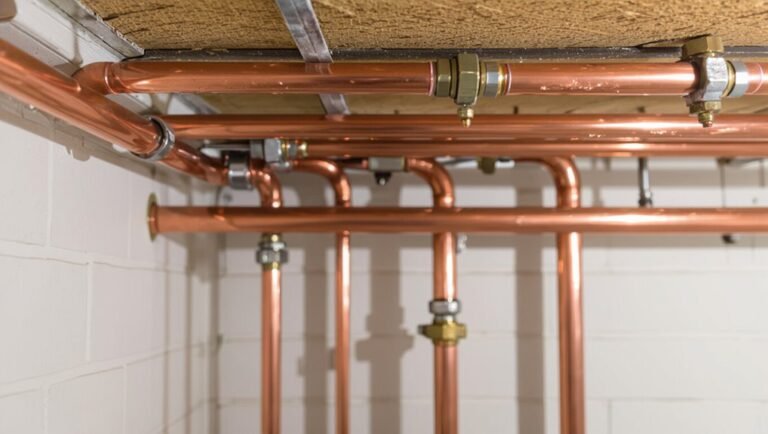 avoid frozen copper pipes