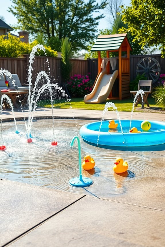 backyard water play fun