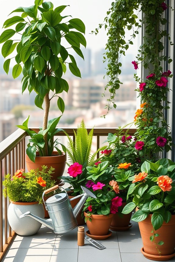 balcony garden maintenance tips