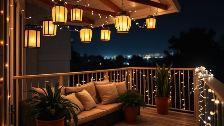 balcony lighting mood ideas