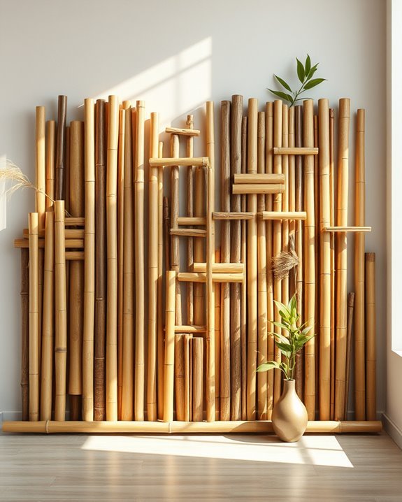 bamboo art enhances aesthetics
