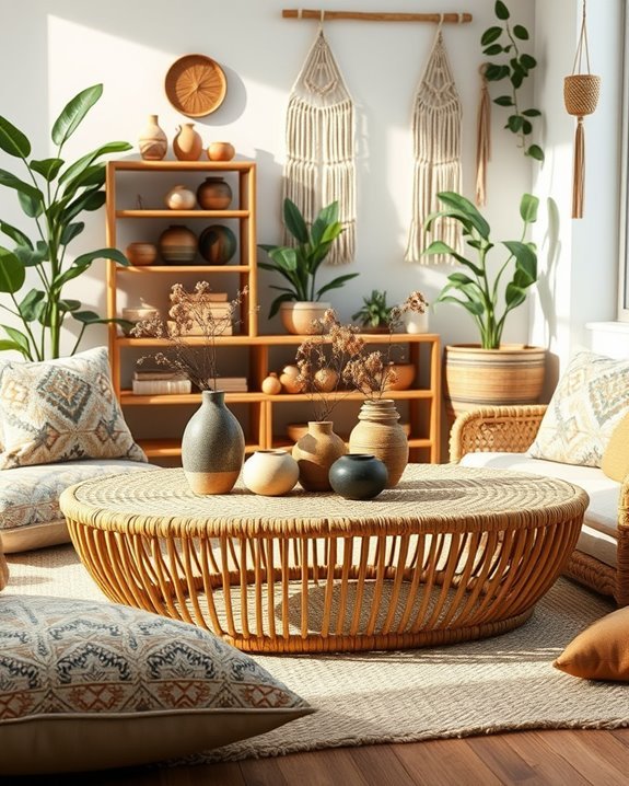 bamboo bohemian decor ideas
