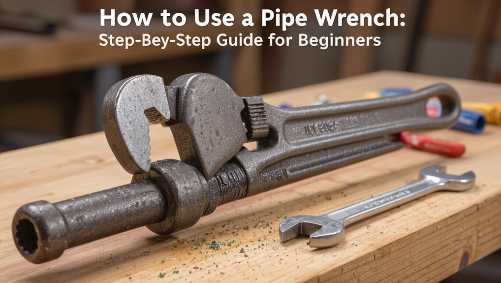 basic pipe wrench technique