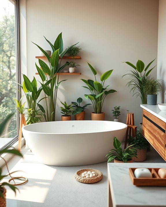 bathroom friendly indoor plants