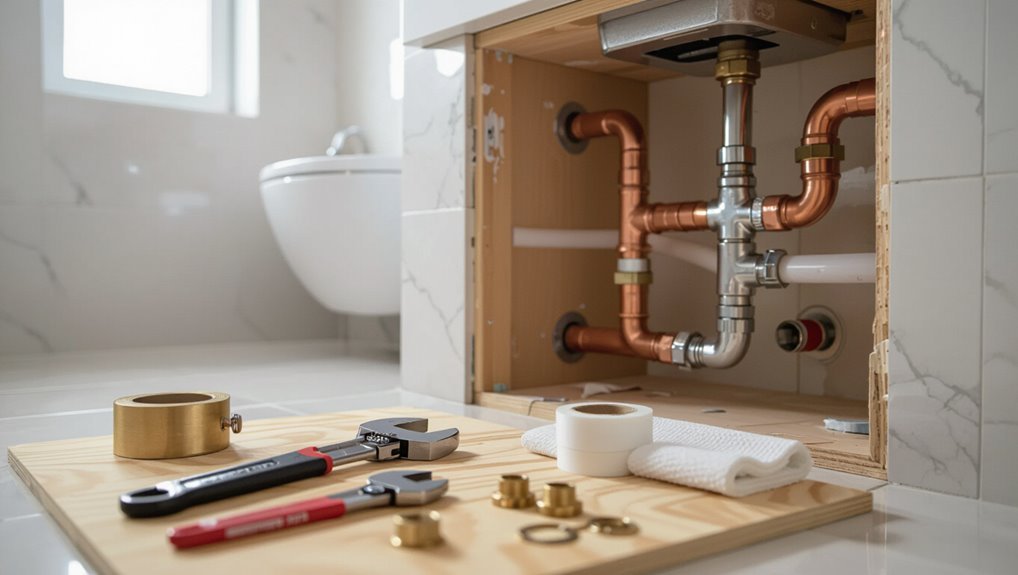 bathroom plumbing relocation guide