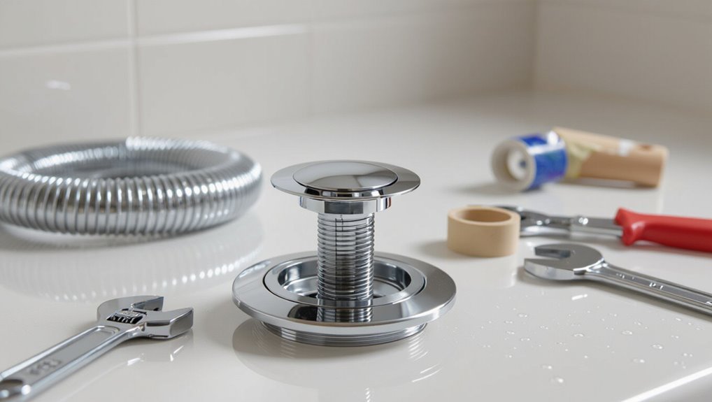 bathtub drain operation overview
