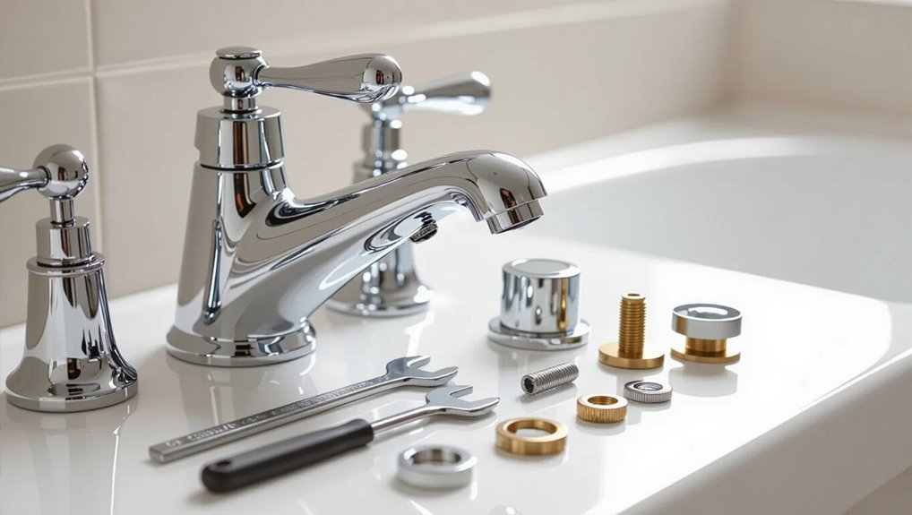 bathtub faucet handle replacement