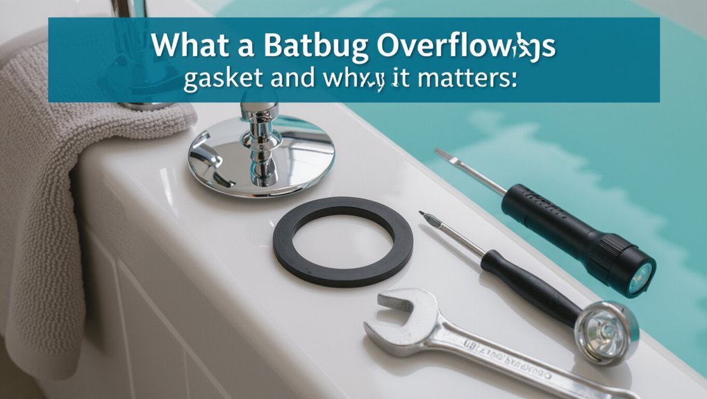 bathtub overflow gasket importance