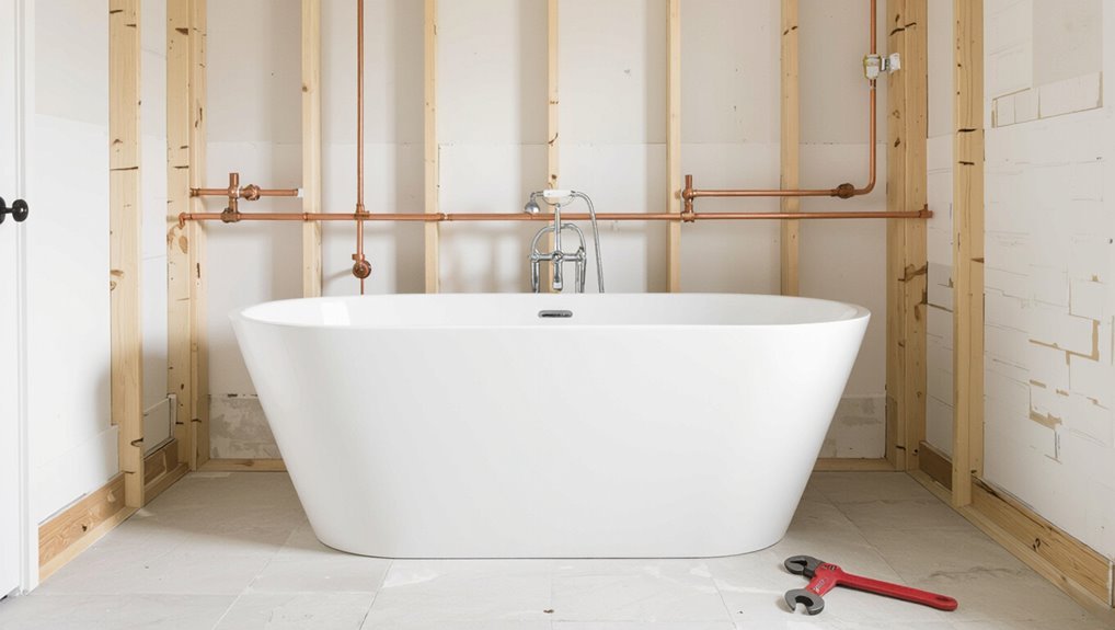 bathtub plumbing installation basics