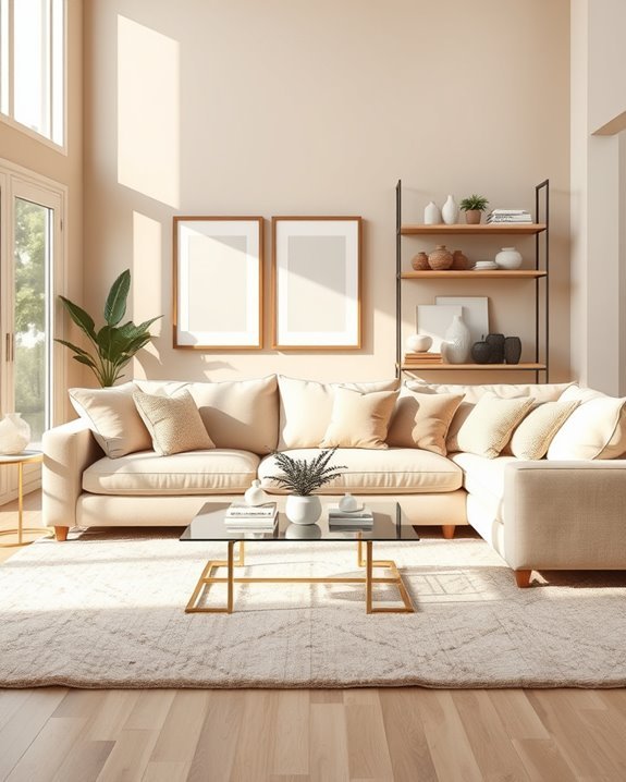 beige color palette harmony