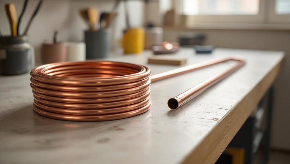bend copper pipe safely