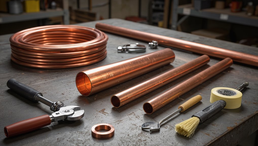 bending copper pipe easily