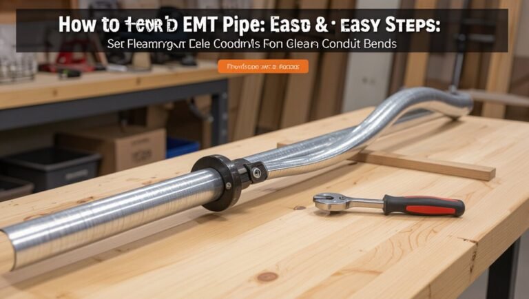 bending emt conduit neatly