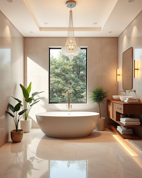 bespoke bathroom lighting design