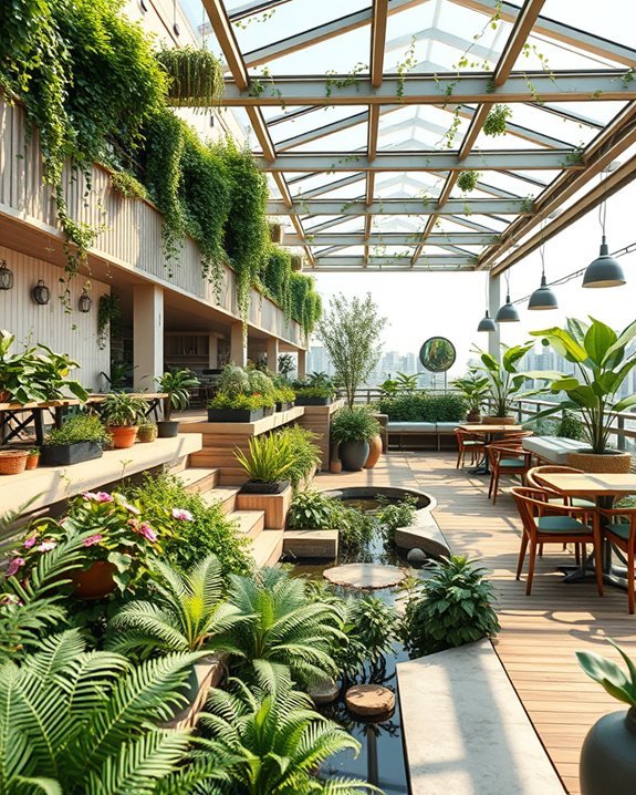 biophilic design enhances cafes