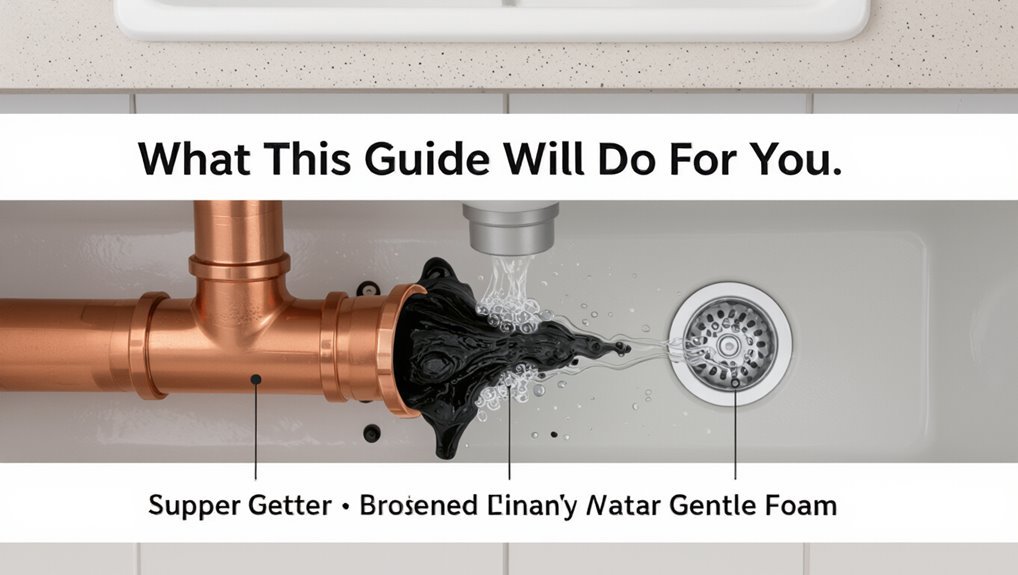 black sludge drain management
