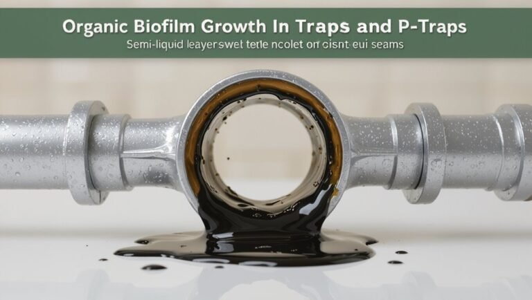 black sludge in drains