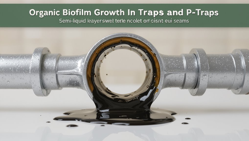 black sludge in drains
