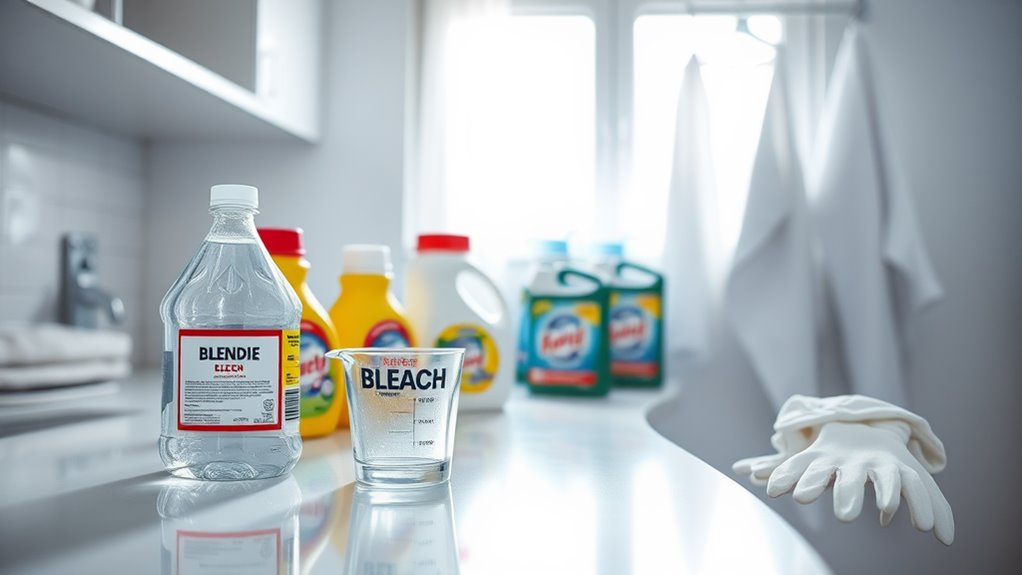 bleach and detergent safety