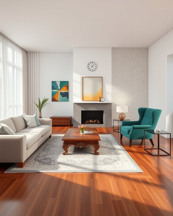 blend vintage with modern