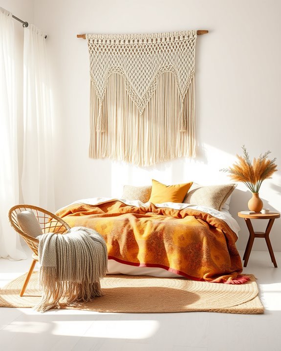 bohemian textile warmth infusion