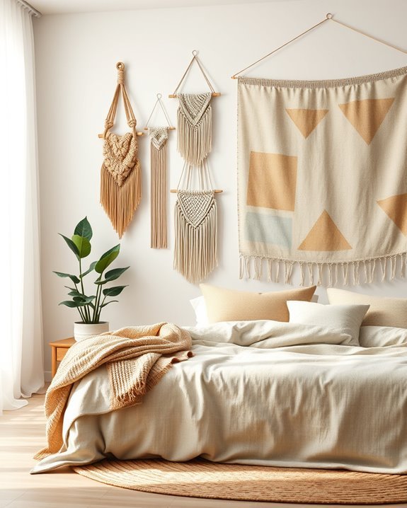 bohemian wall decor ideas