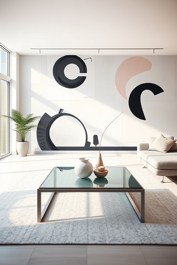 bold abstract typography statements