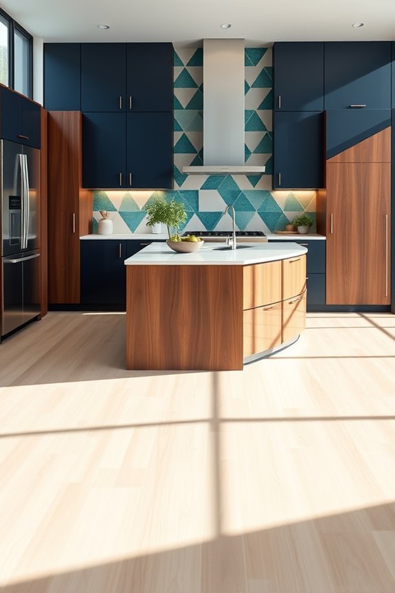 bold and vibrant kitchens