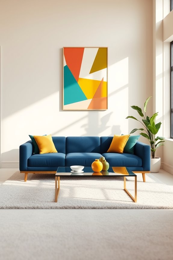 bold color contrast techniques