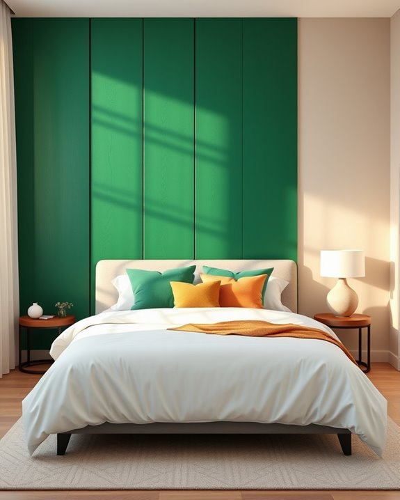 bold color panel combinations