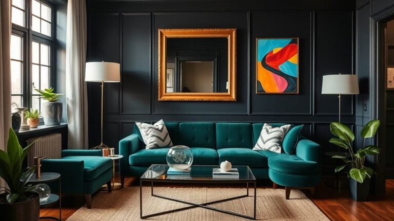 bold dark wall designs