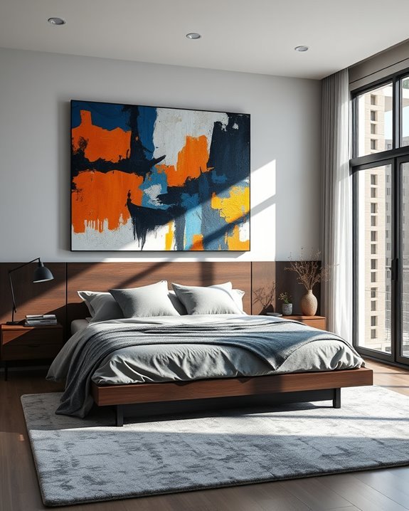 bold emotional bedroom decor