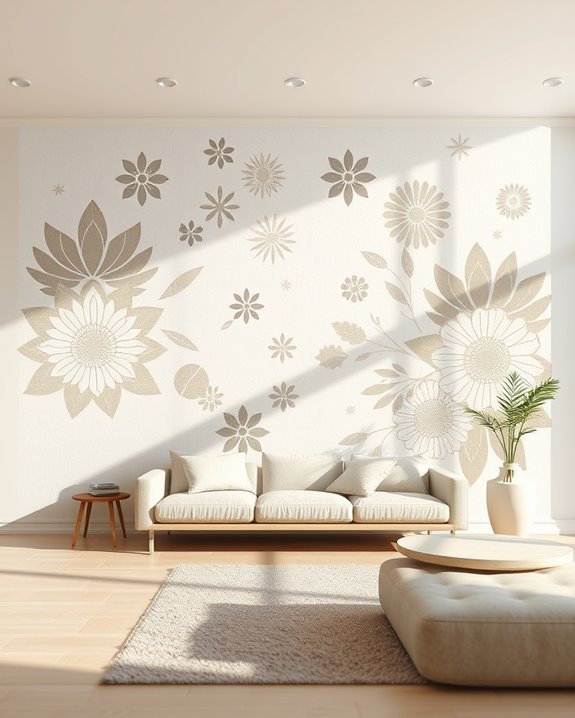 bold oversized stencil designs