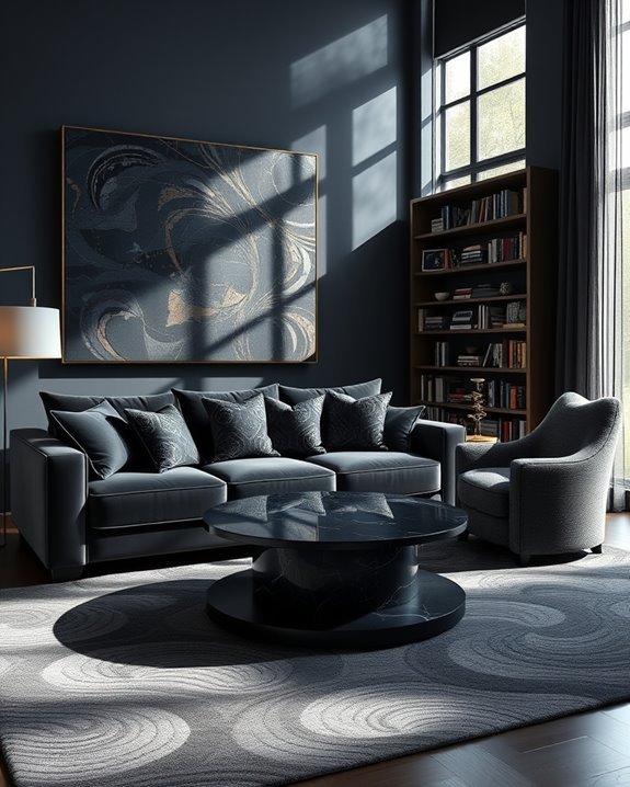 bold patterns enhance decor