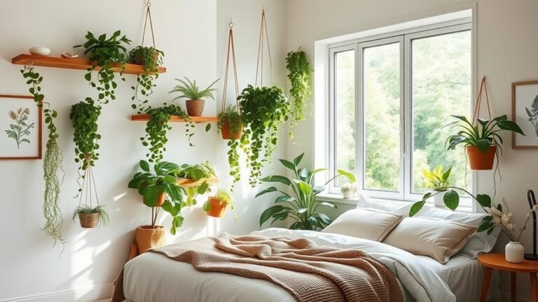 botanical bedroom design inspiration
