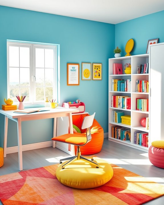 bright colors inspire creativity
