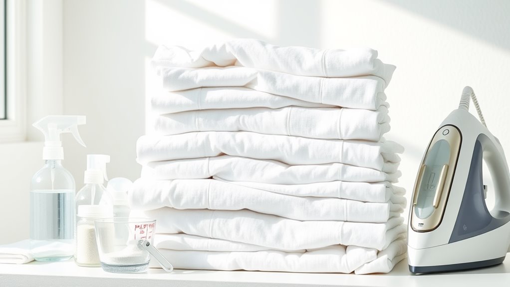bright stain free white laundry