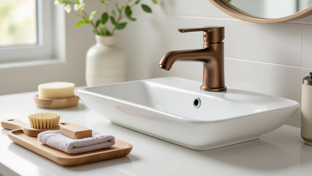 bronze finishes require careful maintenance