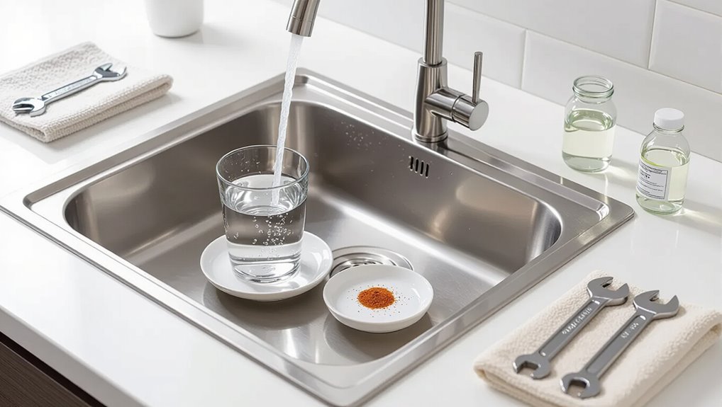 brown hot water safety checks