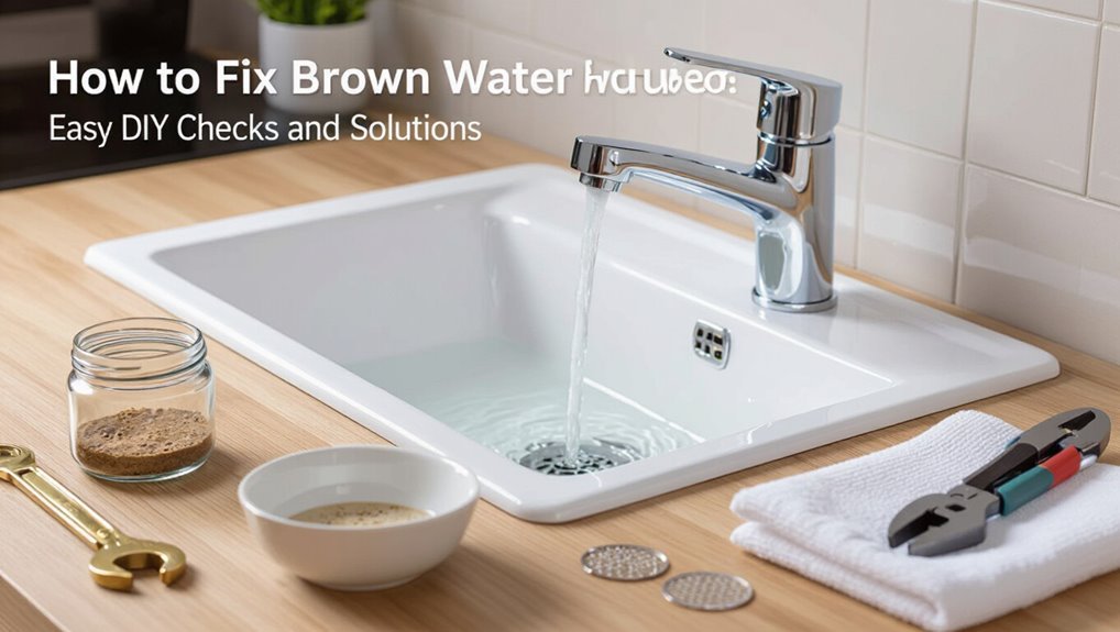 brown water immediate action