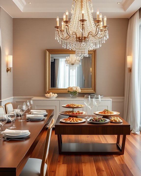 buffet lighting design tips