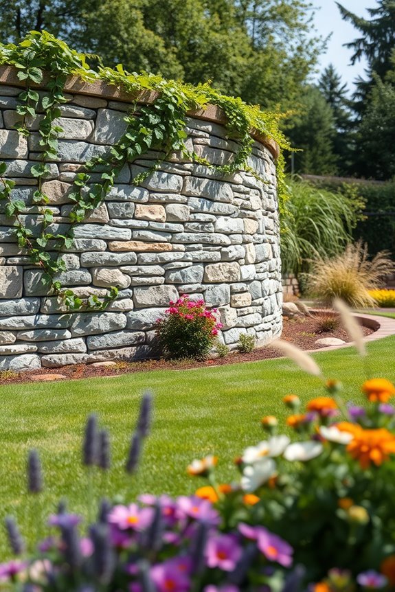 build a charming stone wall