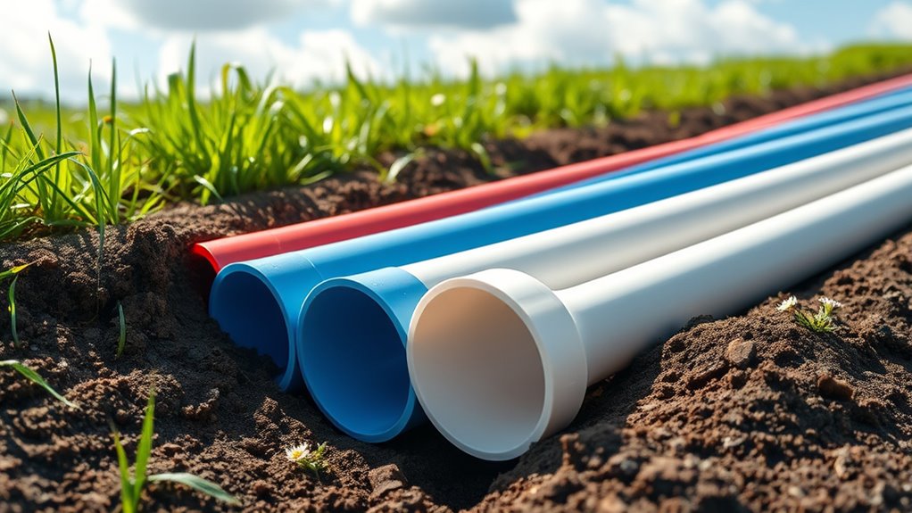 burial pex pipe selection