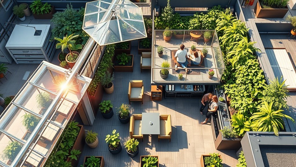 caf rooftop design inspiration