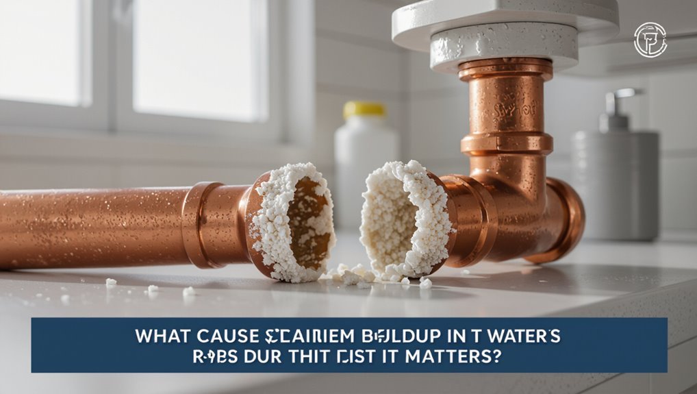 calcium buildup harms plumbing