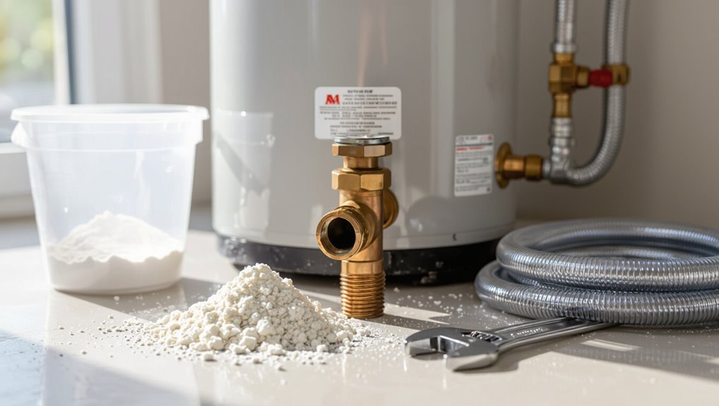 calcium scale in water heaters