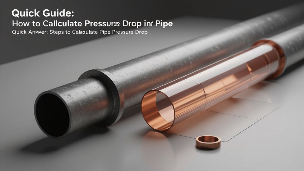 calculate pipe pressure drop