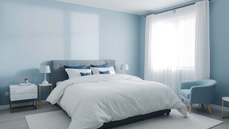 calming blue bedroom designs