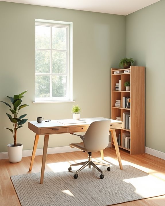 calming contrast for creativity