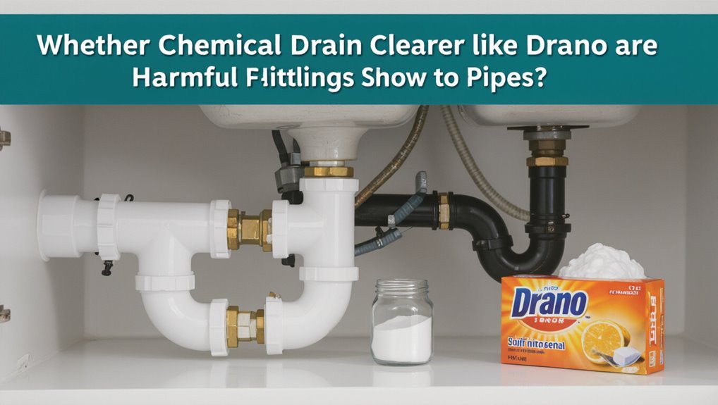 can damage pipes over time